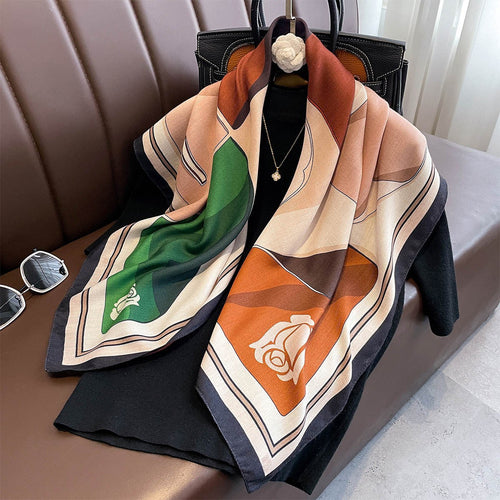 Amara Dual-Tone Silk Touch Scarf