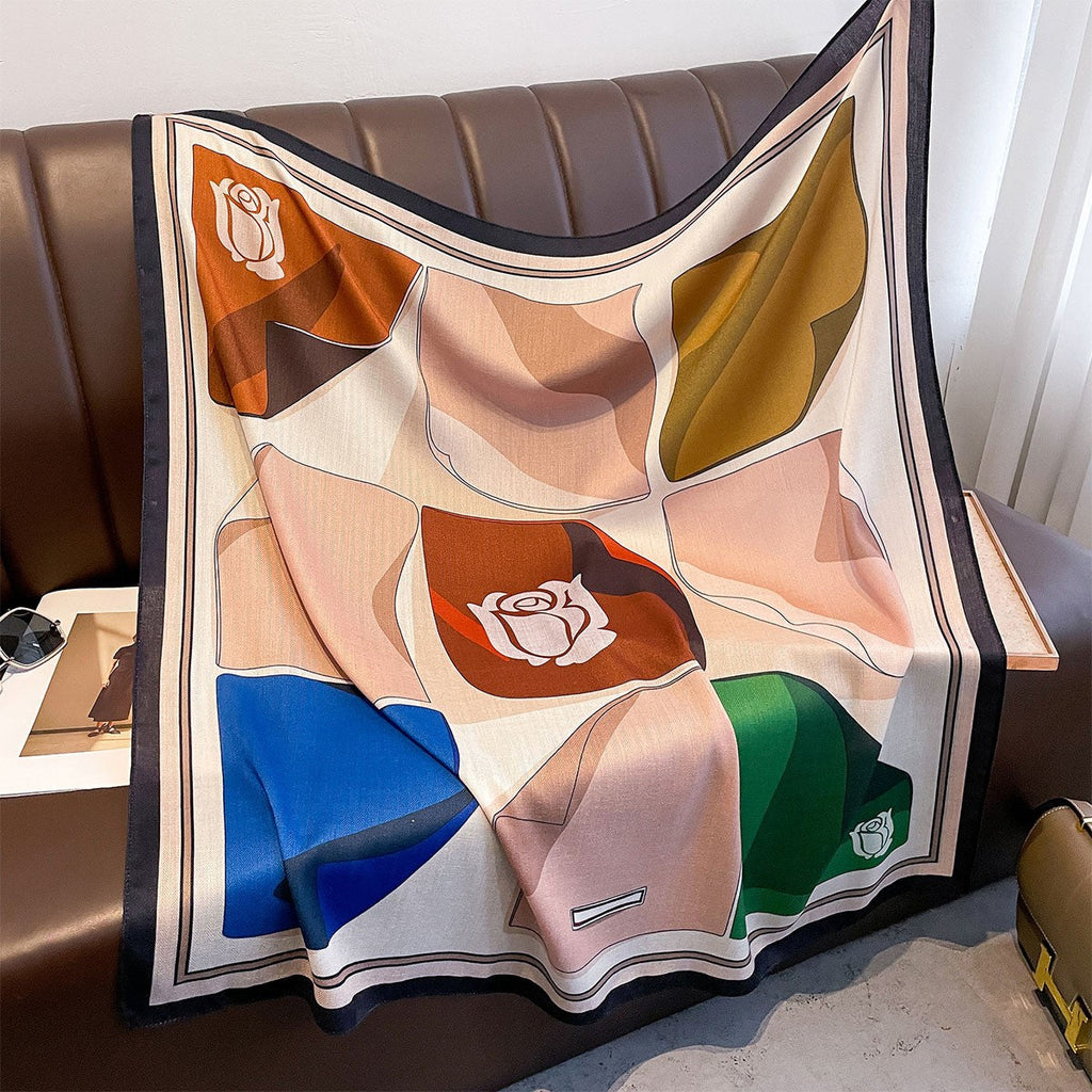 Amara Dual-Tone Silk Touch Scarf