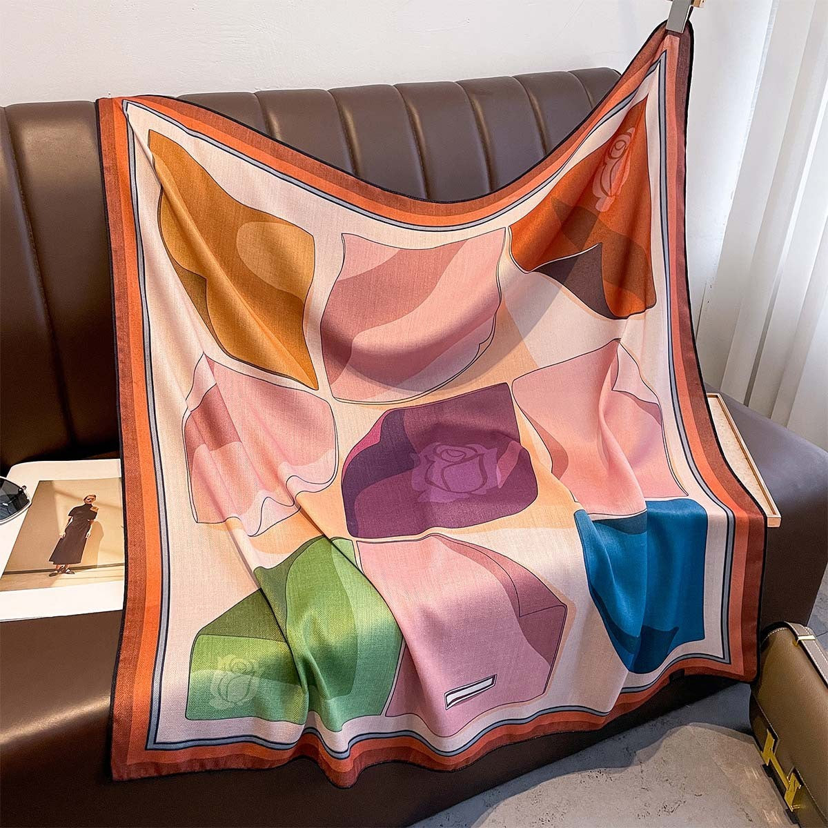 Amara Dual-Tone Silk Touch Scarf