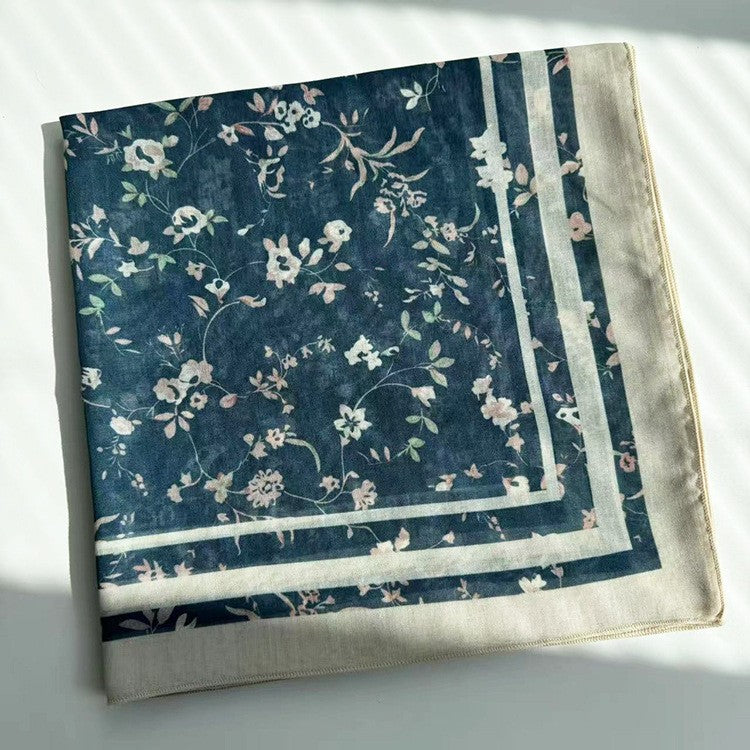 Amara Floral Cotton Scarf
