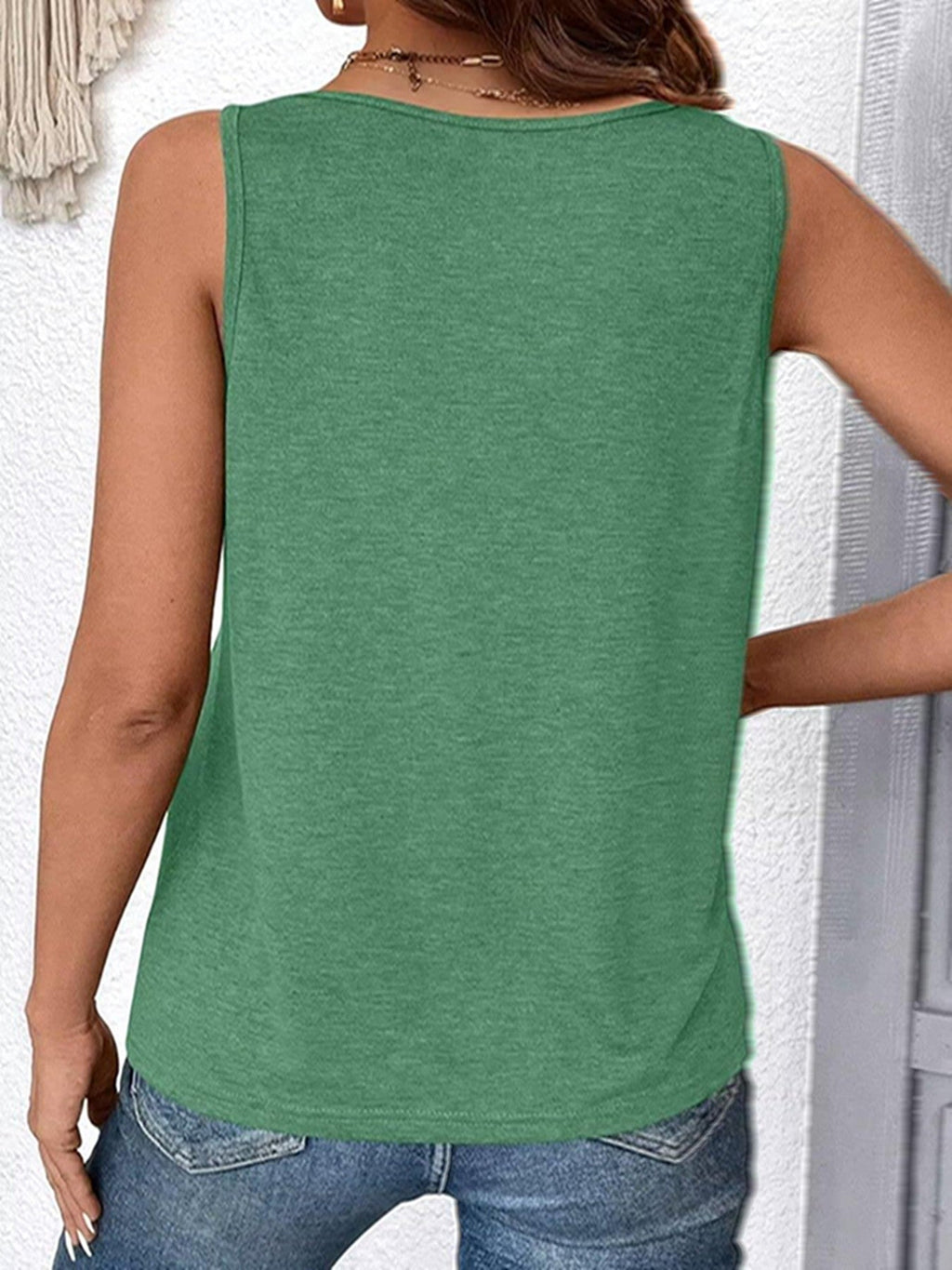 Amelie V-Neck Sleeveless Set