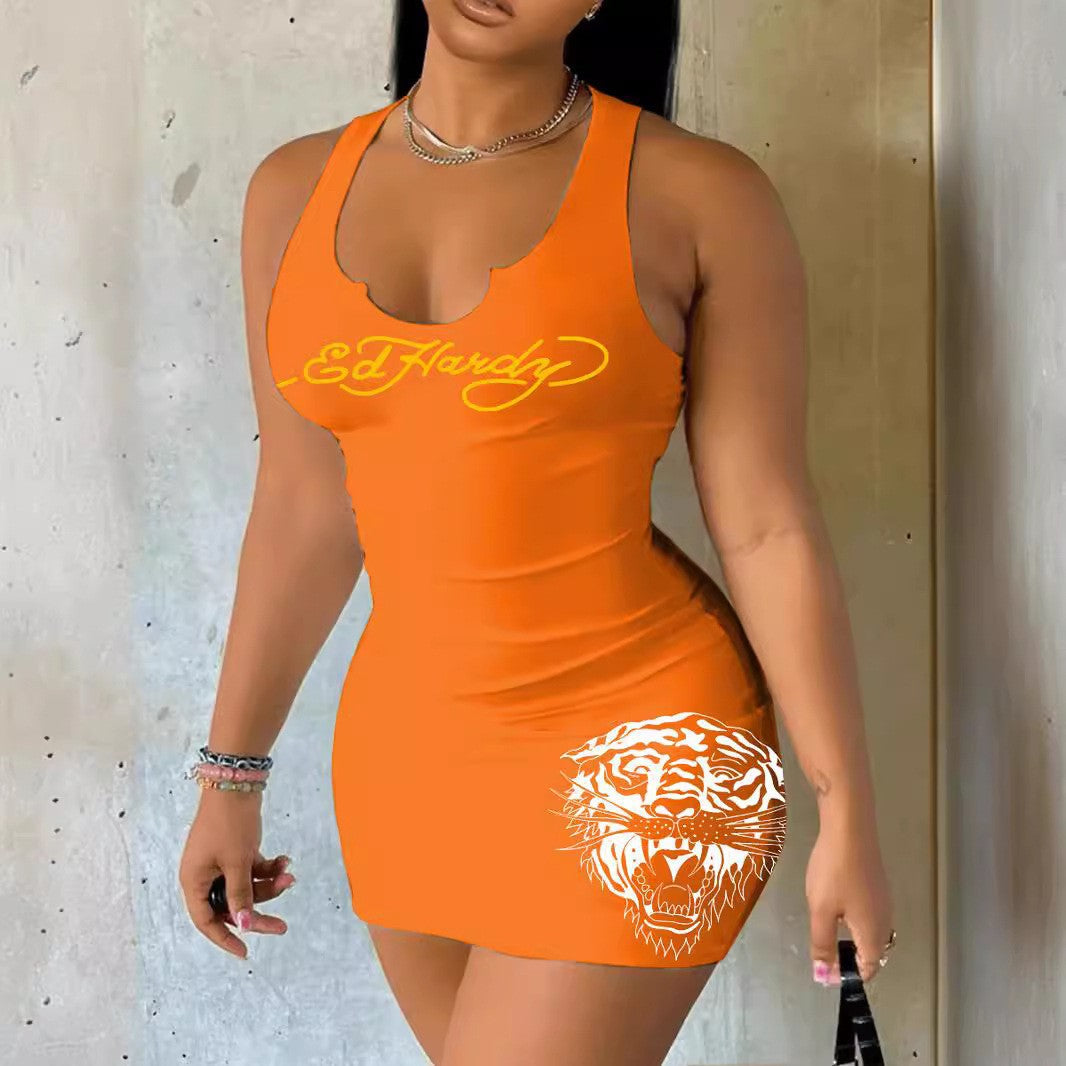 Aria Spandex Suspender Dress