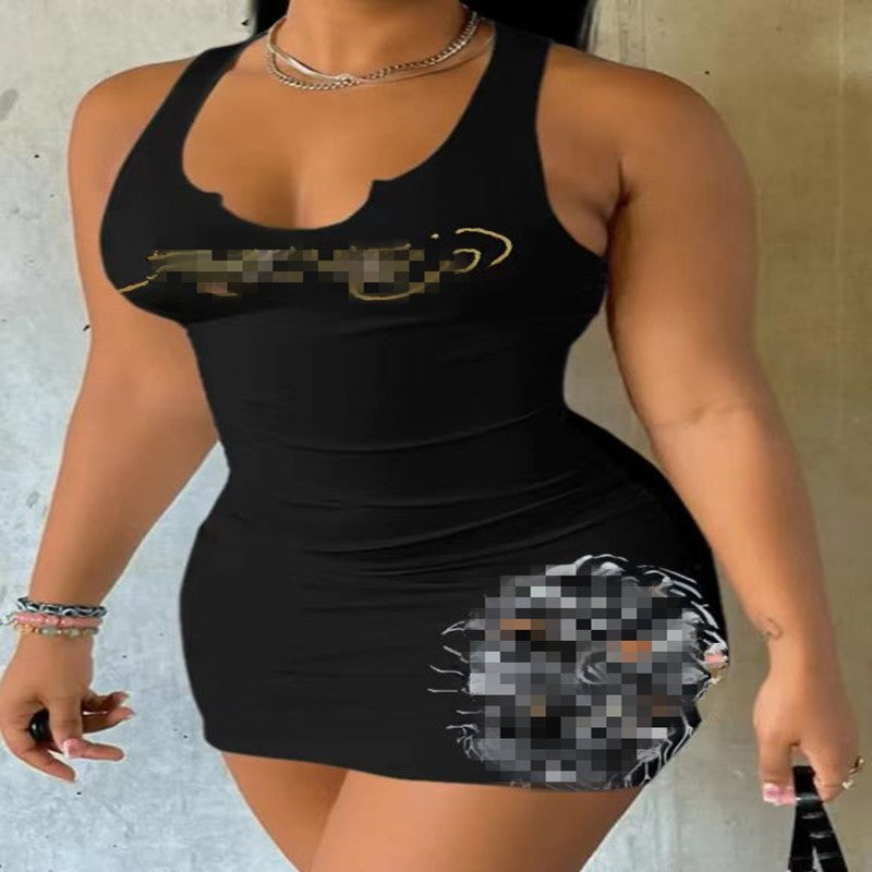 Aria Spandex Suspender Dress