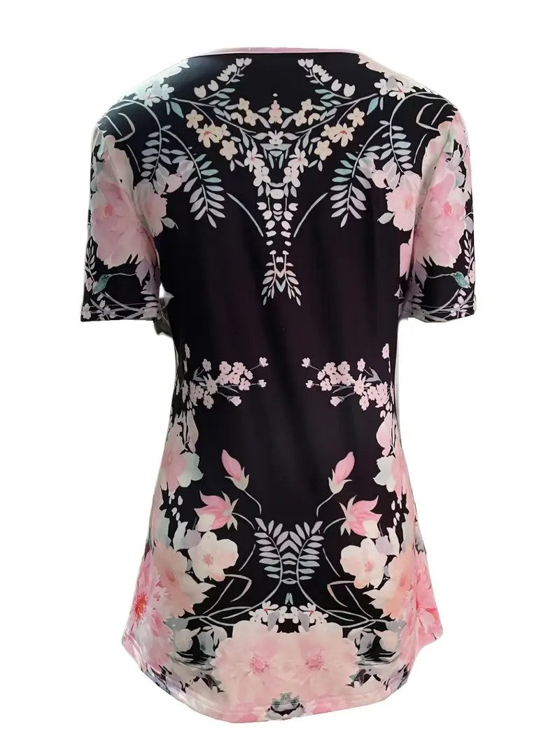 Caelia Faux Two-Piece Tee