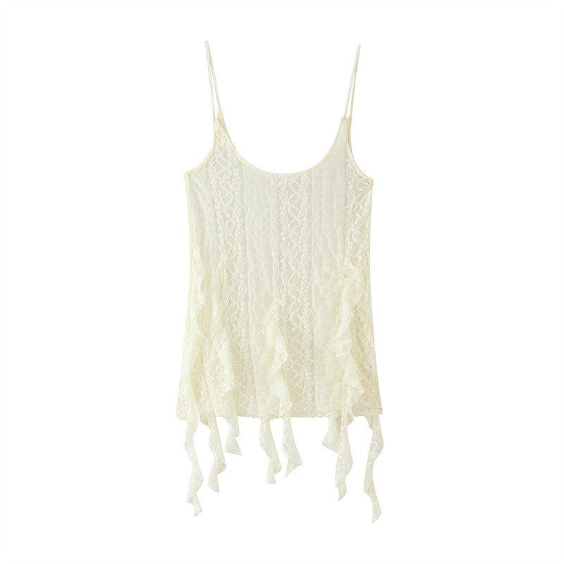 Celestine Lace Hem Two-Piece Set