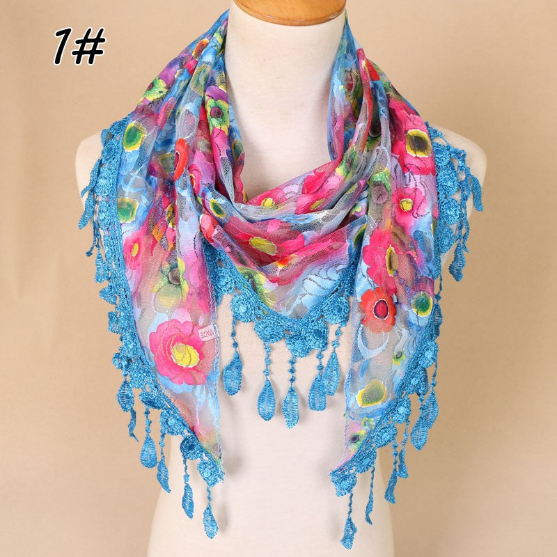 Eira Handwoven Veil Scarf