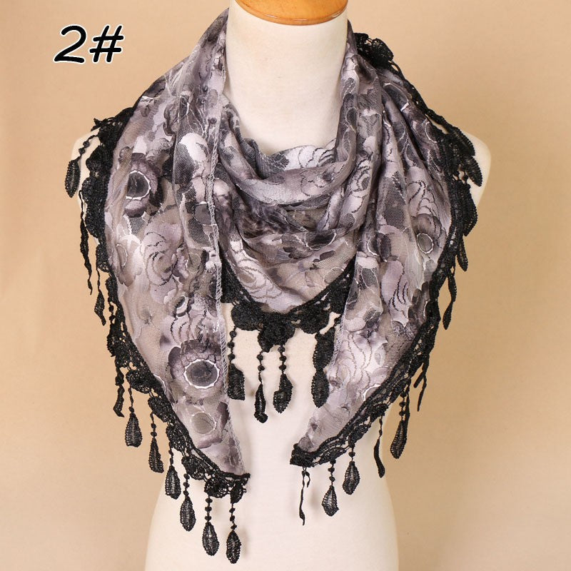 Eira Handwoven Veil Scarf