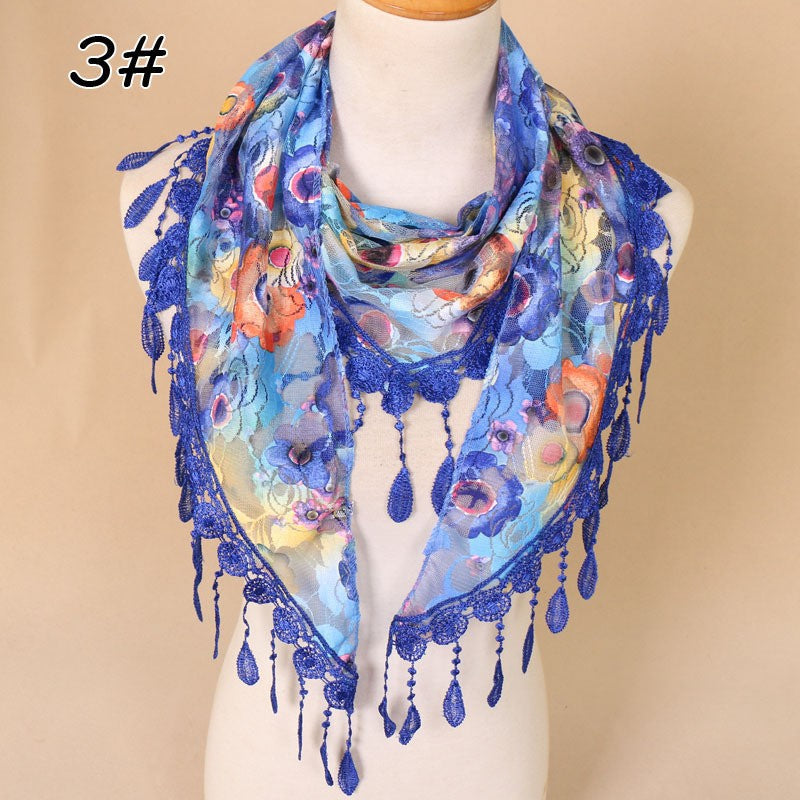 Eira Handwoven Veil Scarf