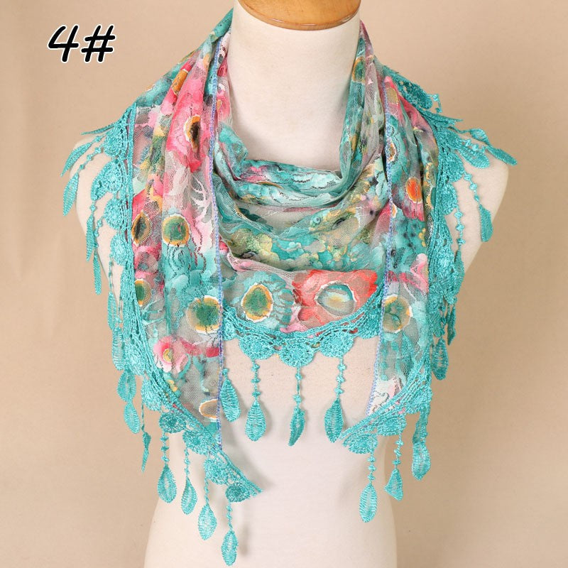 Eira Handwoven Veil Scarf