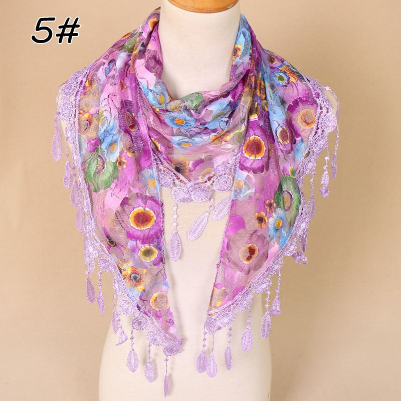 Eira Handwoven Veil Scarf