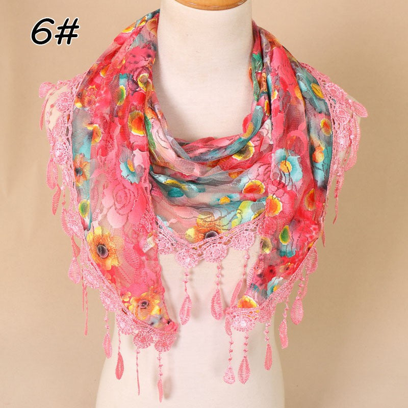 Eira Handwoven Veil Scarf