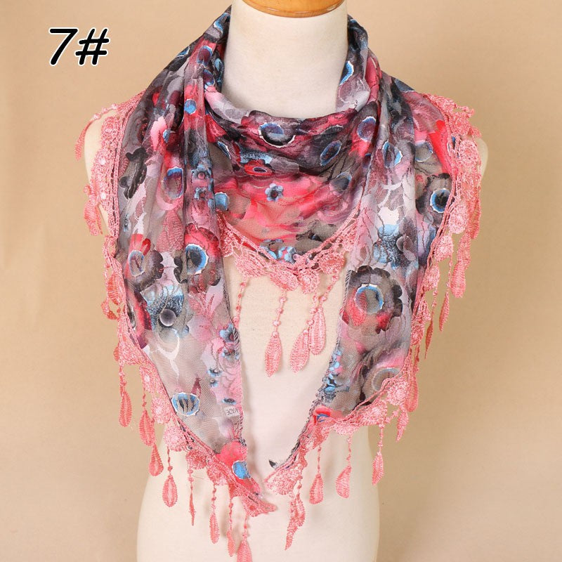 Eira Handwoven Veil Scarf