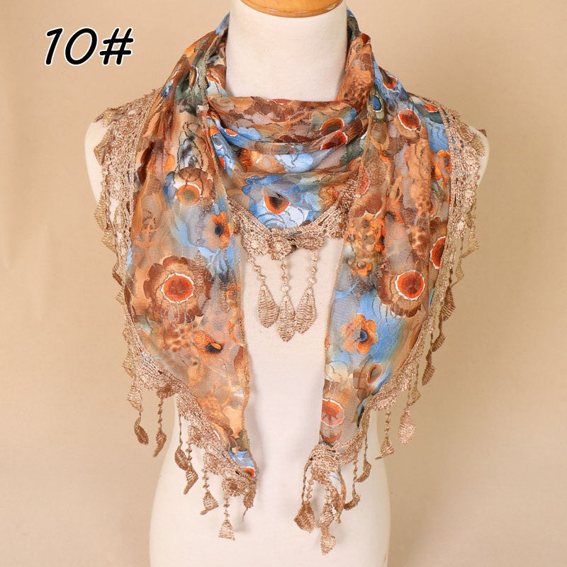 Eira Handwoven Veil Scarf