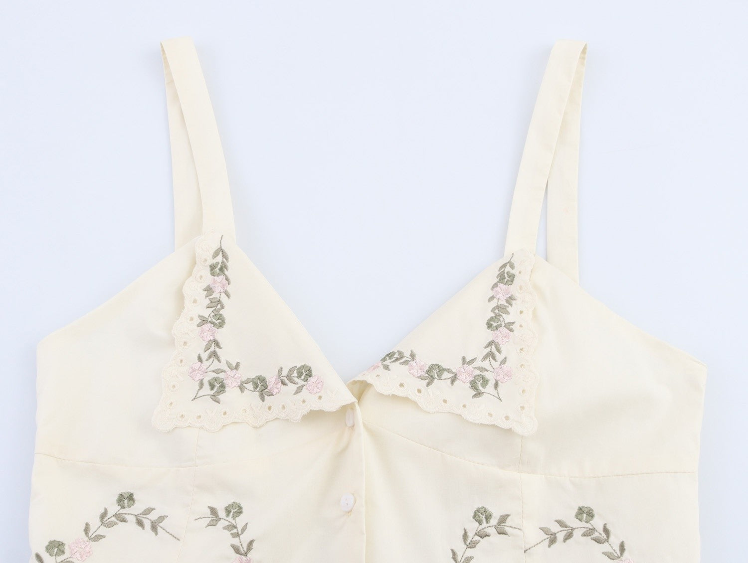Isolde Embroidered Sling Top
