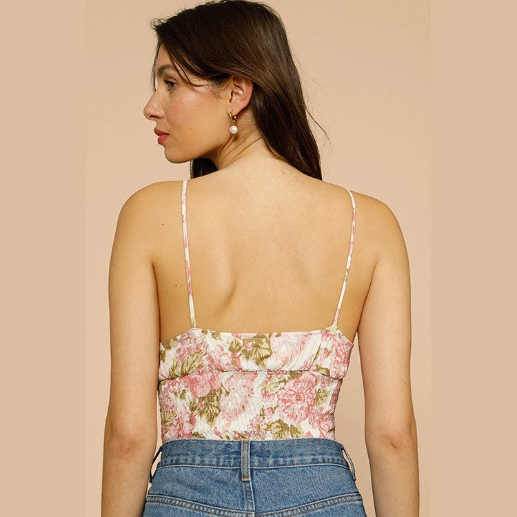 Isolde Vintage Floral Slip Dress