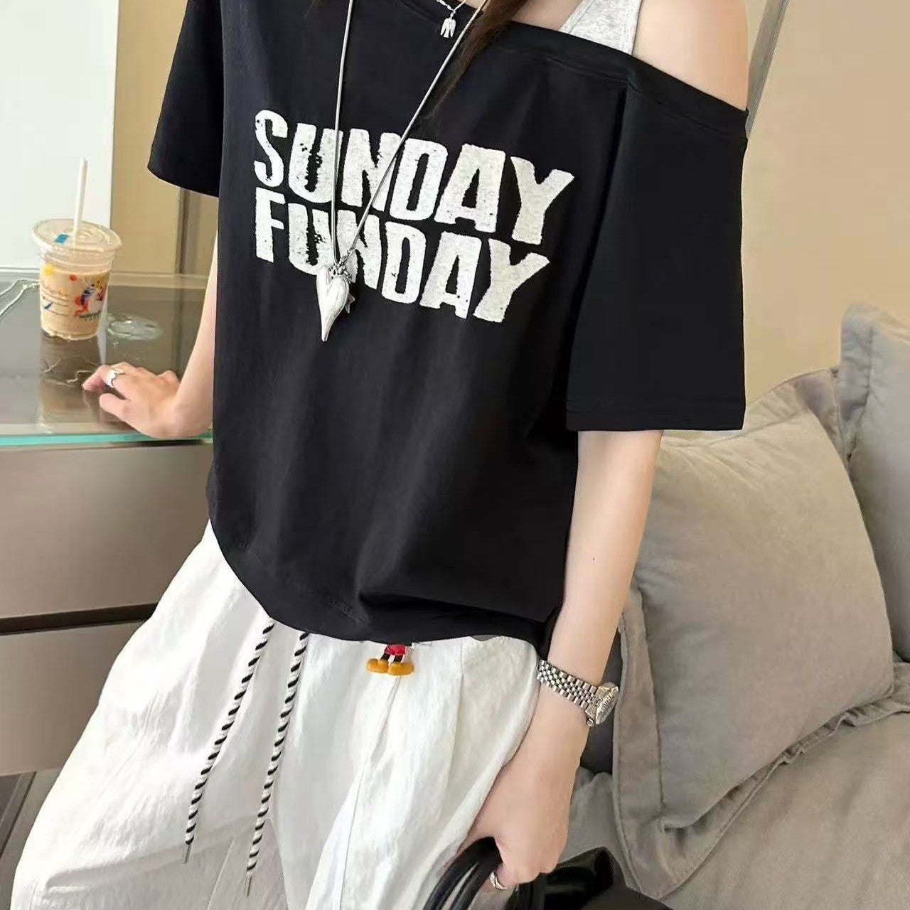 Liora Lettered Tee