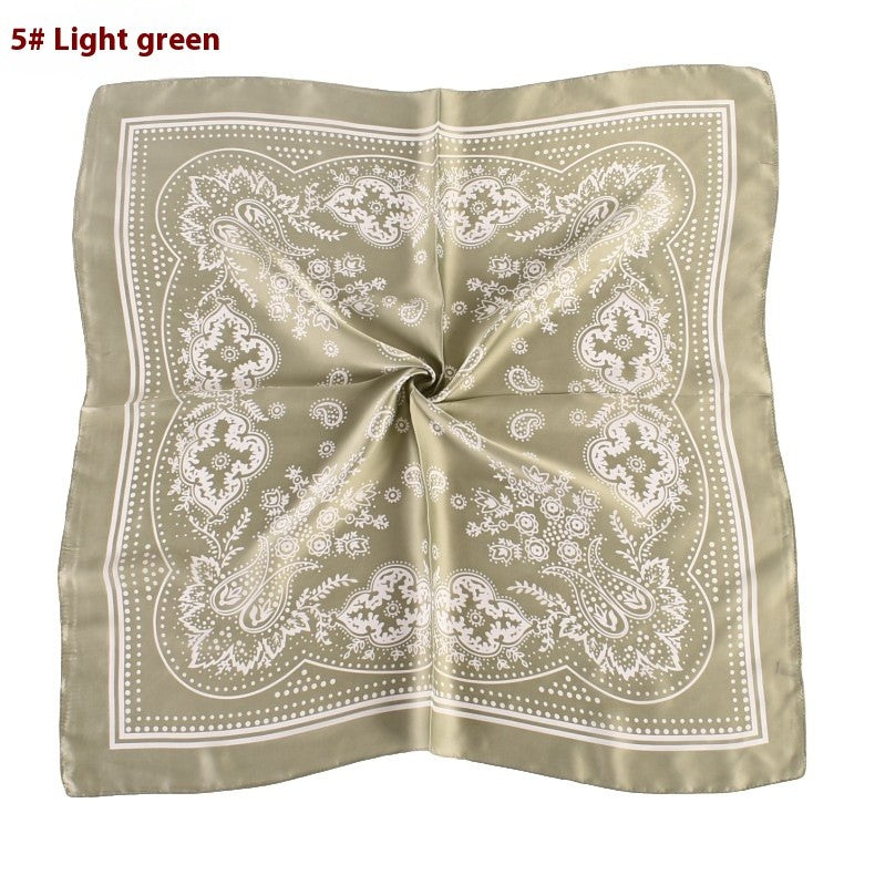 Selene Paisley Satin Scarf