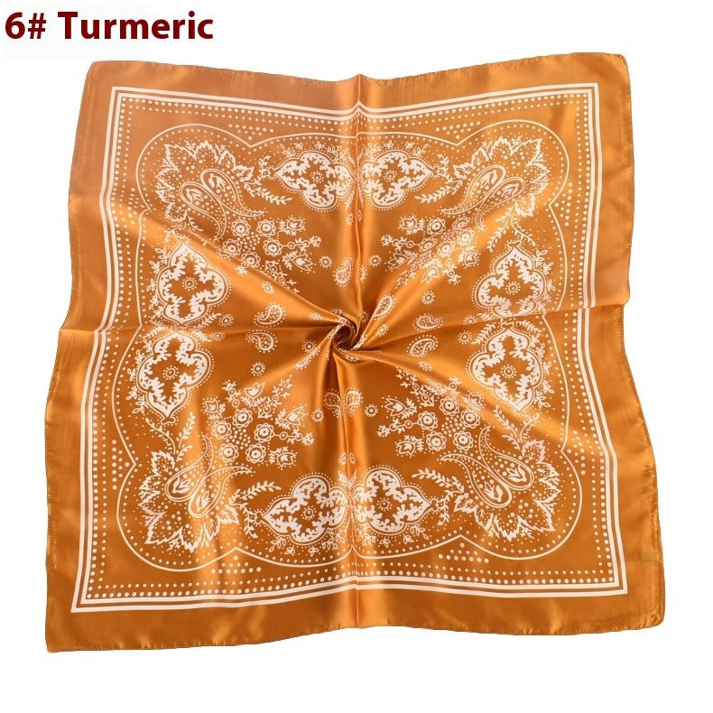 Selene Paisley Satin Scarf