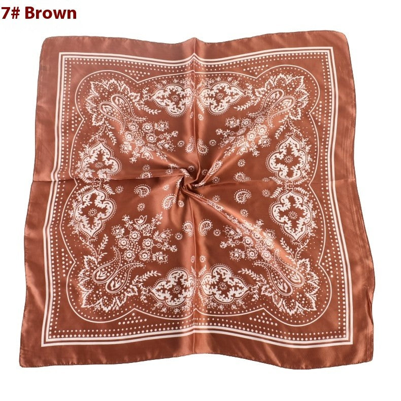 Selene Paisley Satin Scarf