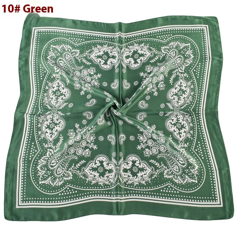Selene Paisley Satin Scarf