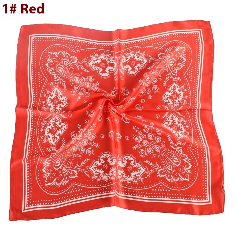 Selene Paisley Satin Scarf
