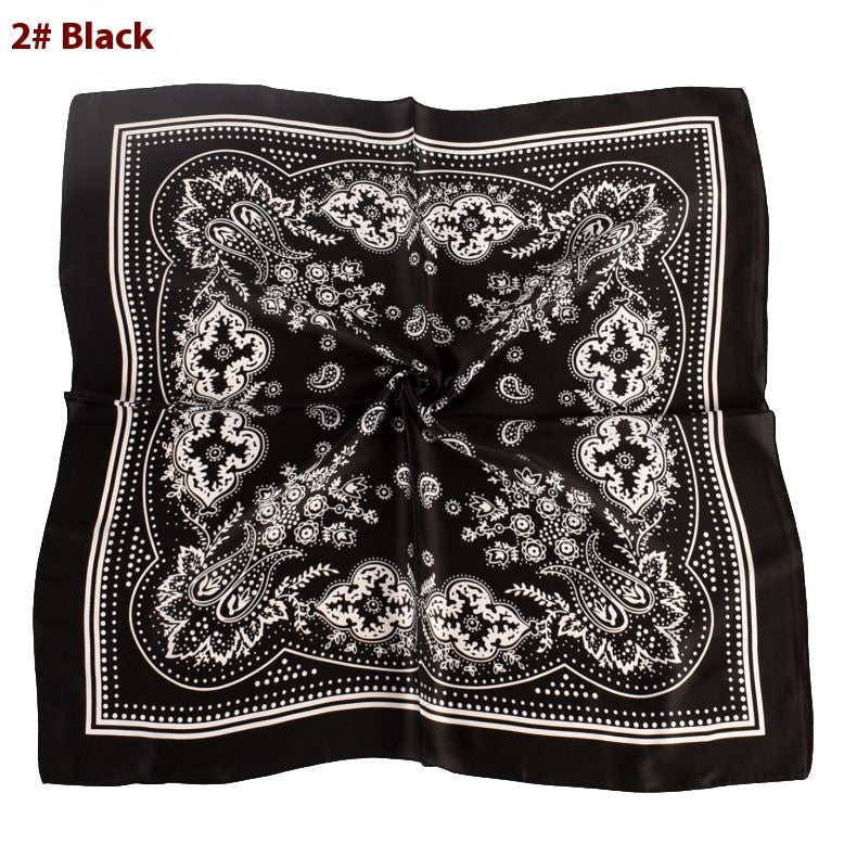 Selene Paisley Satin Scarf