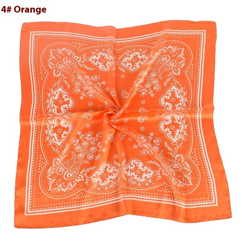 Selene Paisley Satin Scarf