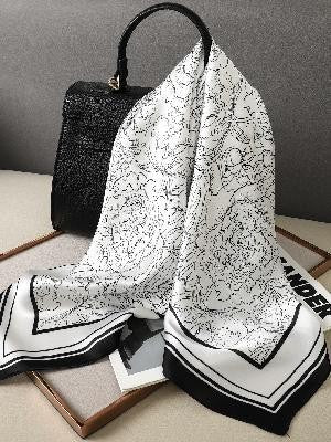 Selene Silk Satin Scarf