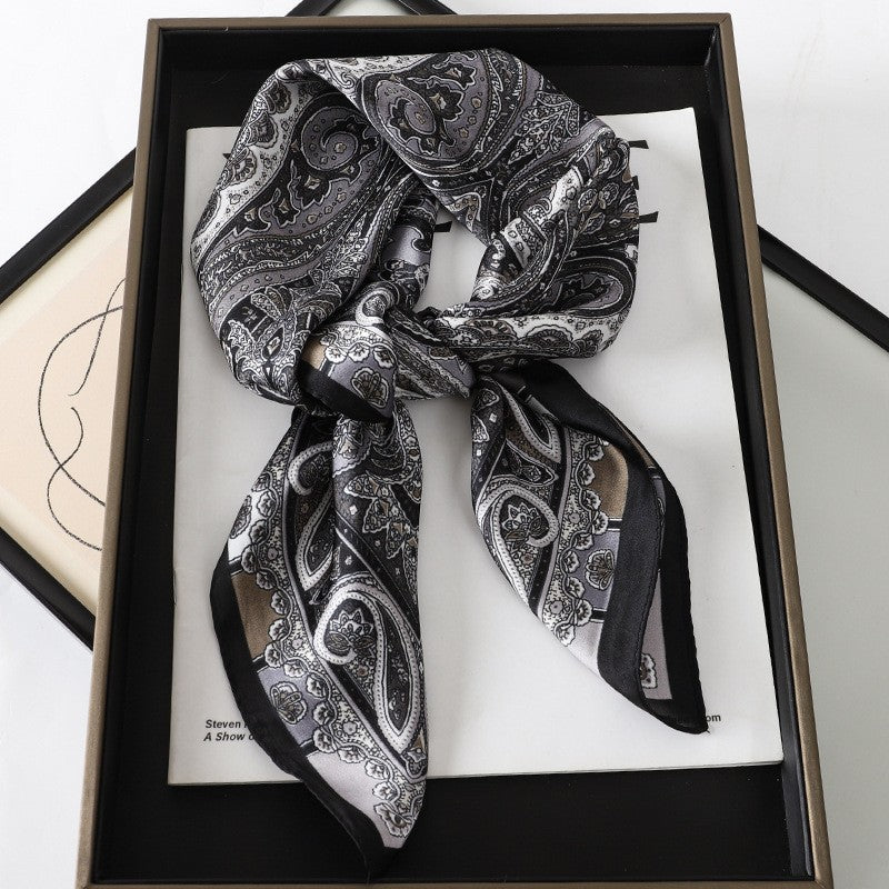 Selene Silk Satin Scarf