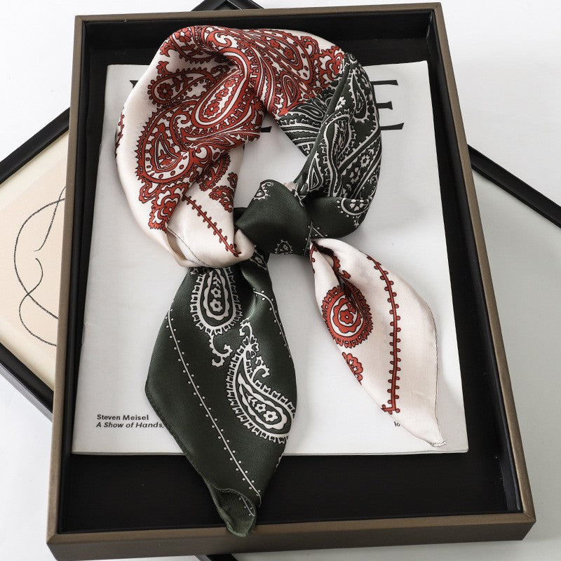 Selene Silk Satin Scarf