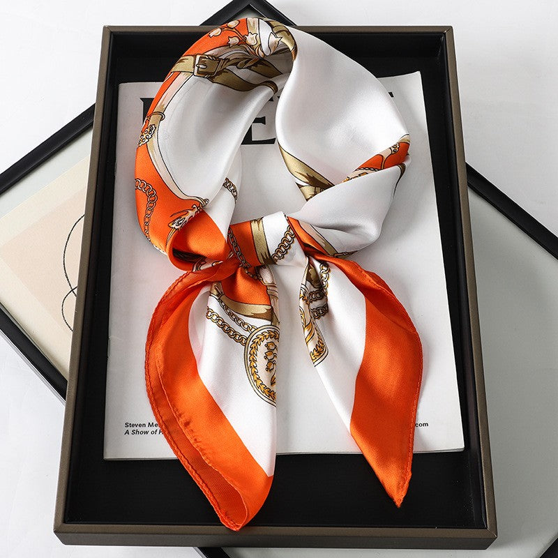 Selene Silk Satin Scarf