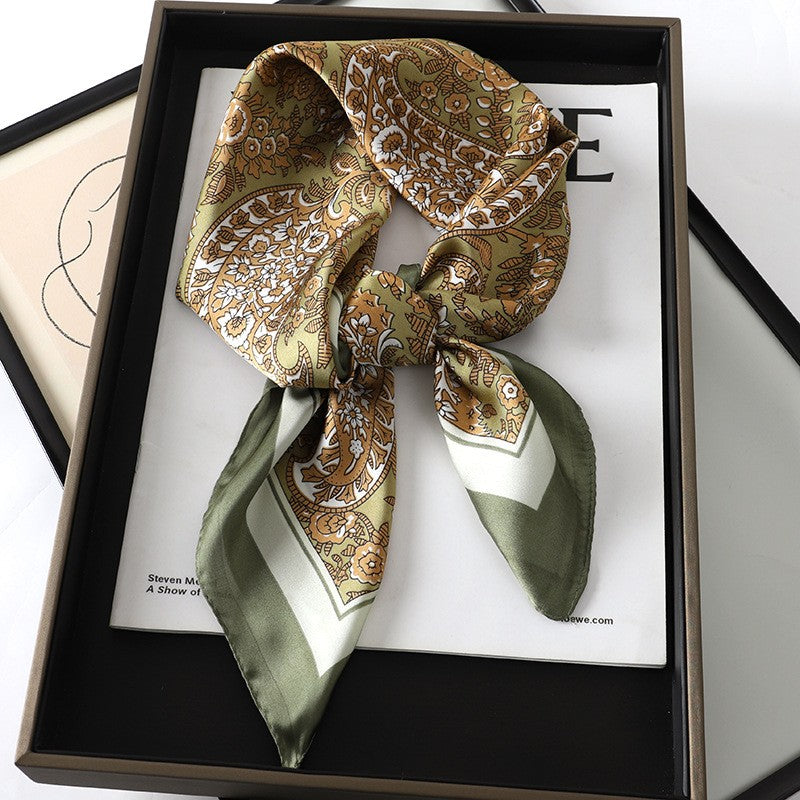 Selene Silk Satin Scarf