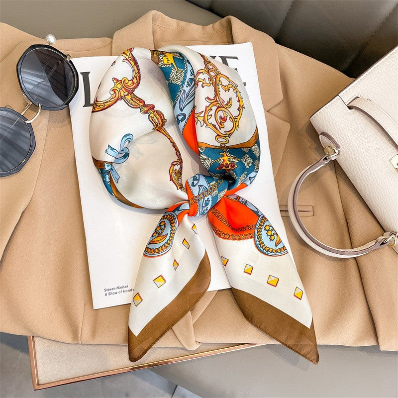 Selene Silk Satin Scarf