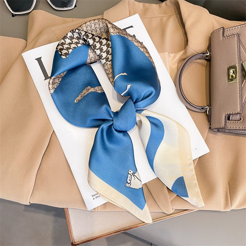 Selene Silk Satin Scarf