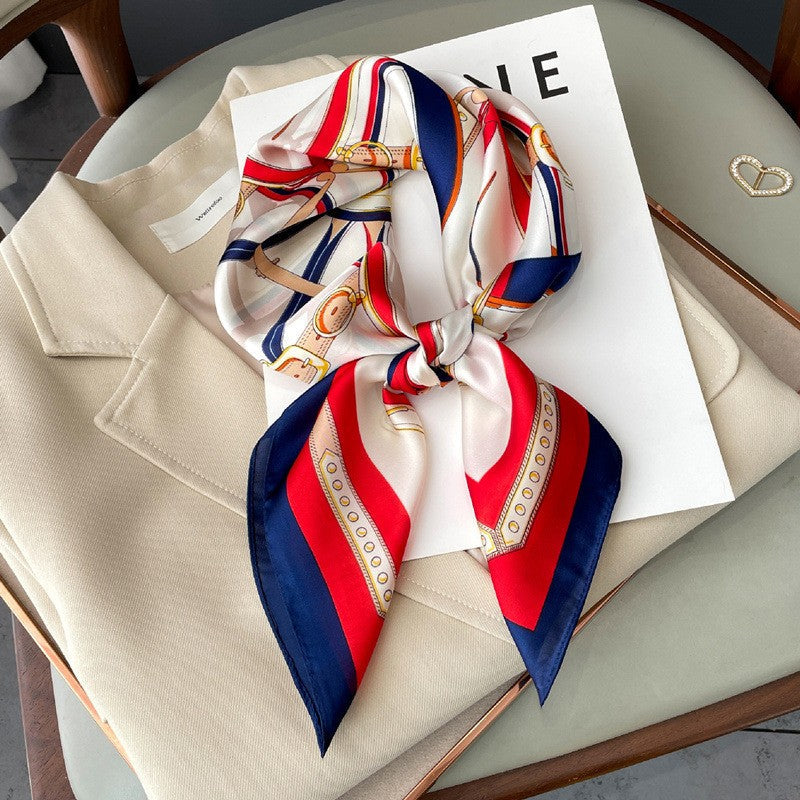 Selene Silk Satin Scarf